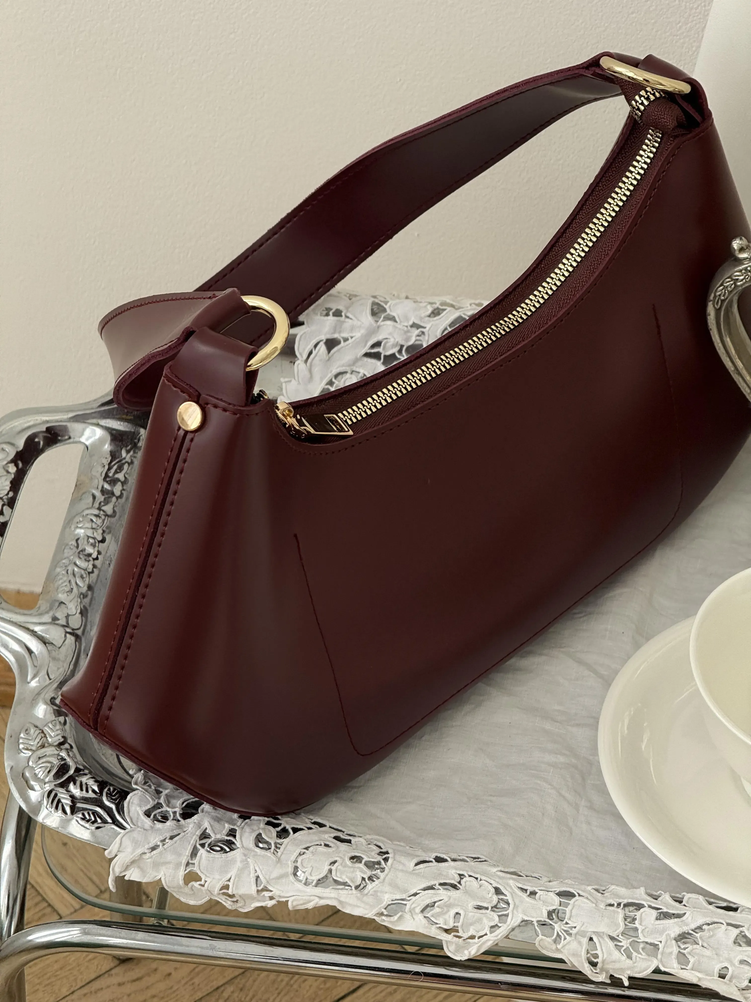 FLOW BAG BURGUNDY